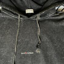 Saint laurent acid sales wash hoodie