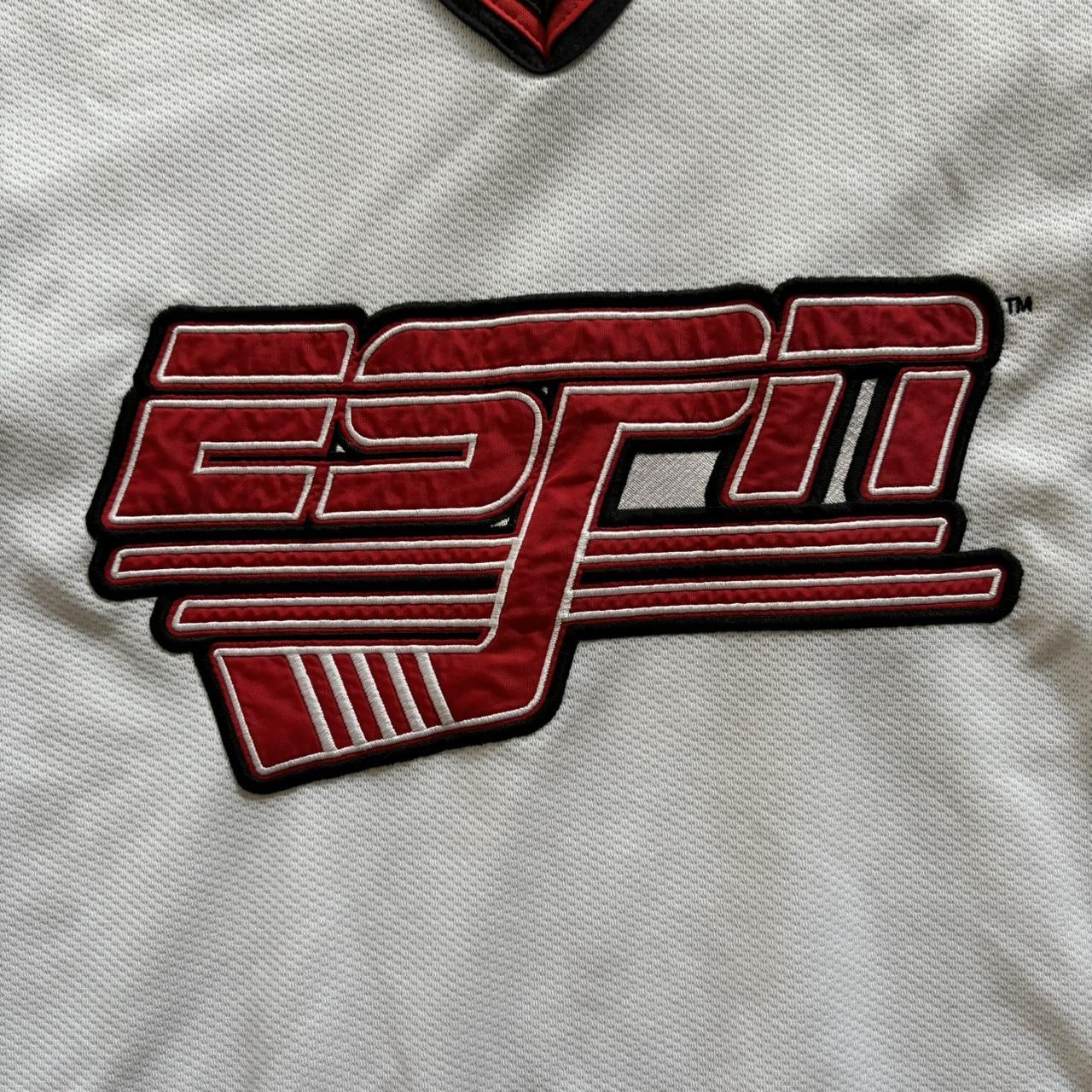 Vintage ESPN Embroidered Patch Alpha Hockey... - Depop