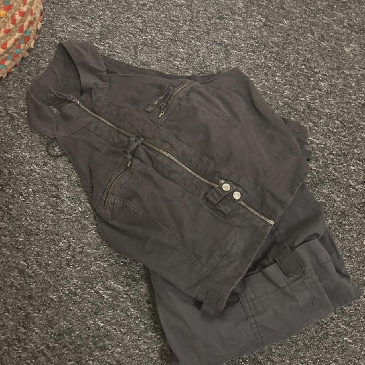 Jaded London cargo set, skirt is slightly more faded... Depop