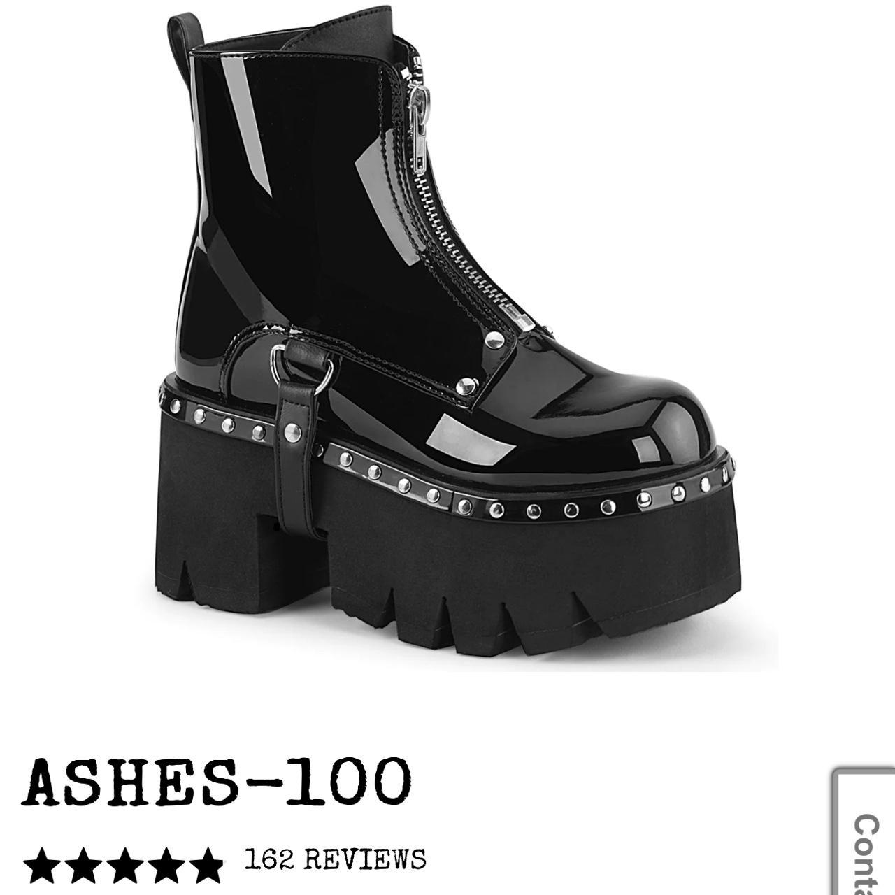 mens demonia platform boots