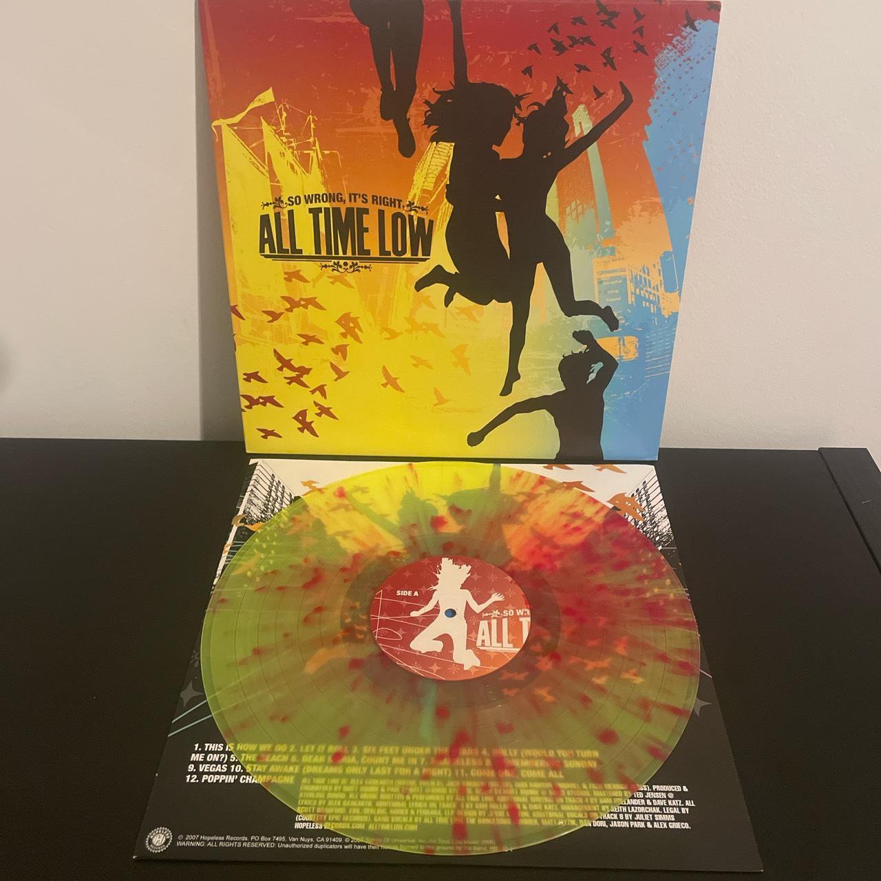 All Time Low - So Wrong, It’s Right Vinyl, Album,... - Depop