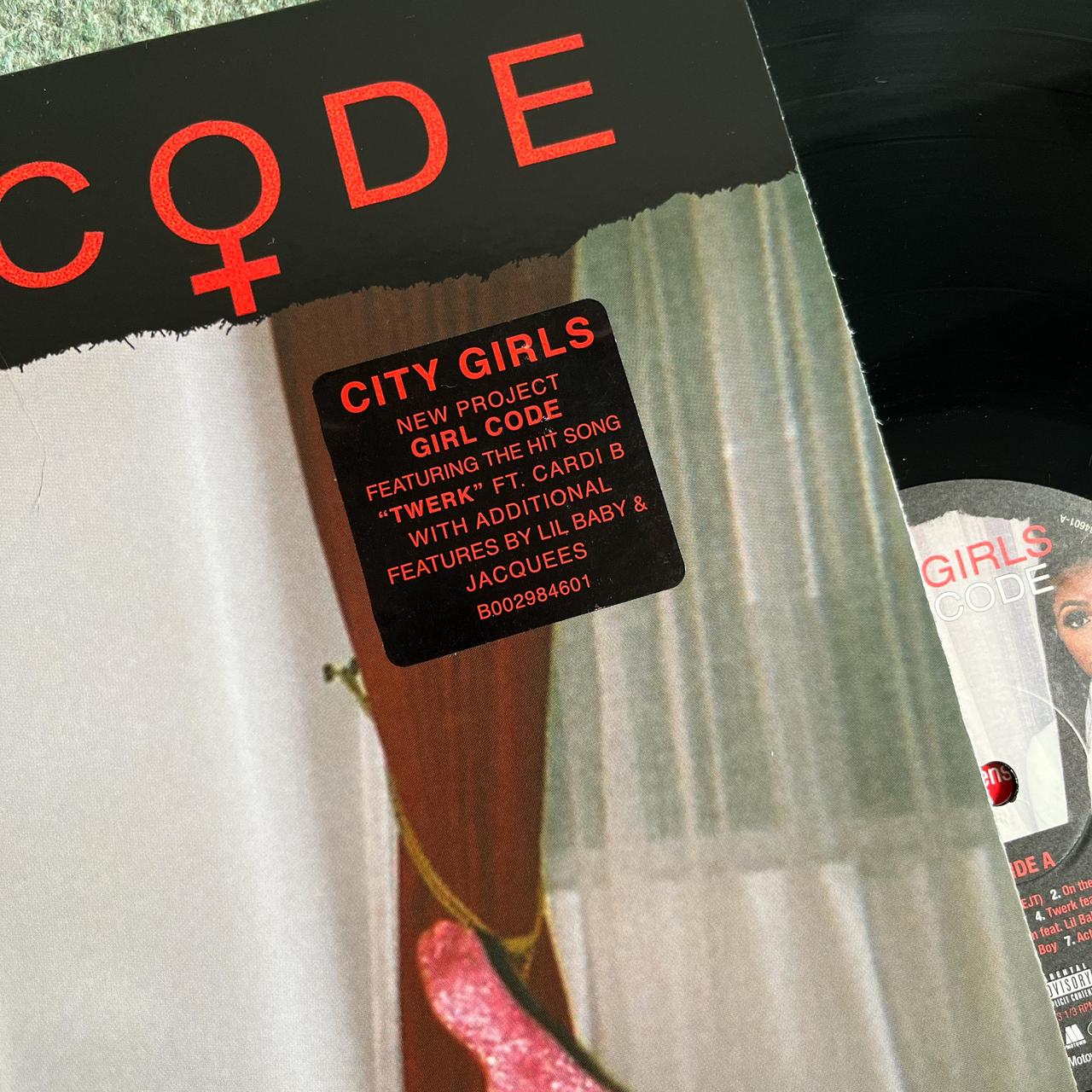 City Girls Girl Code shops Red Vinyl