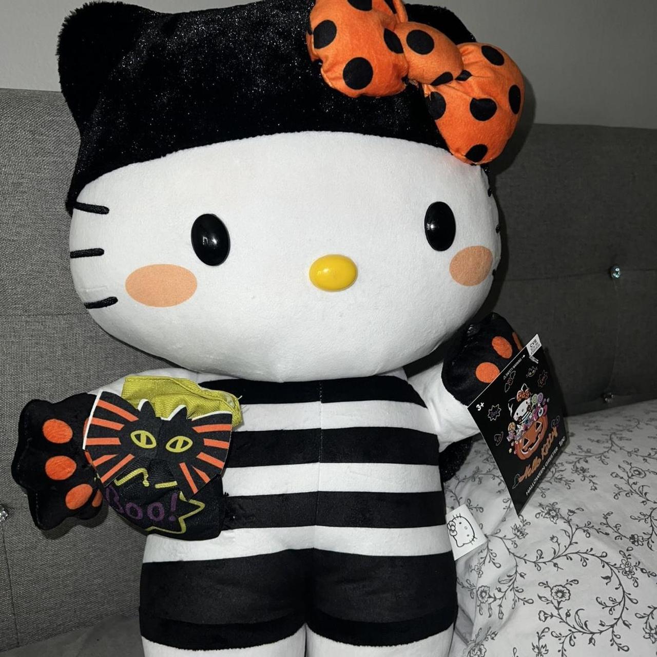 Halloween Greeter Hello Kitty as Black Cat Sanrio 