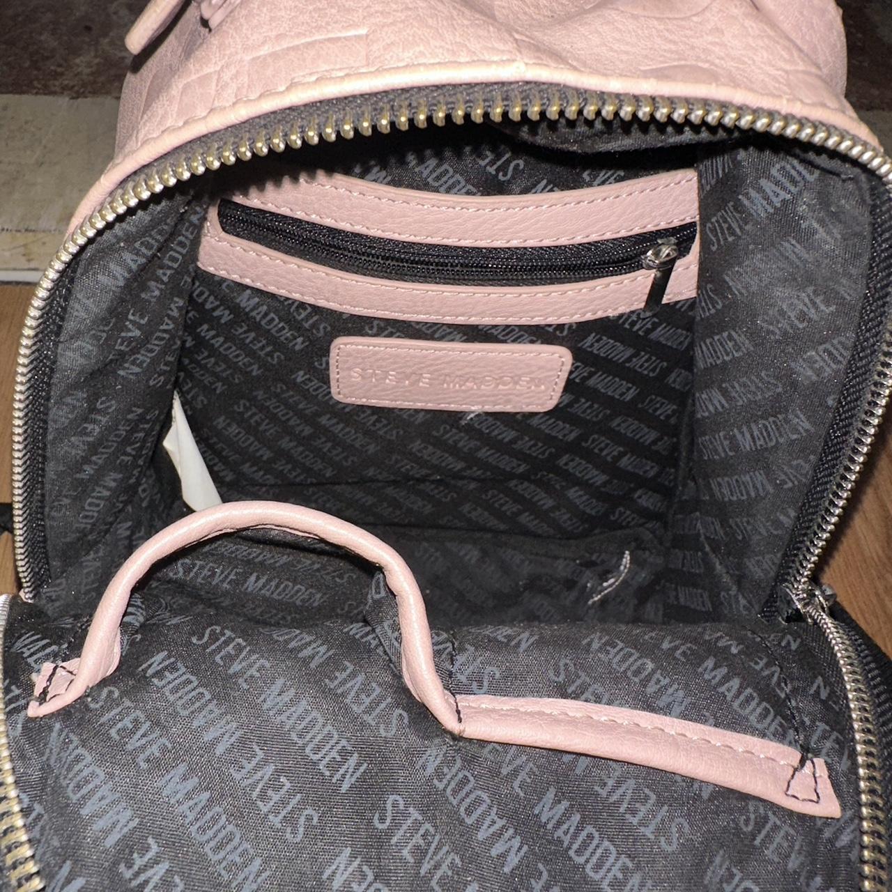 pink steve madden backpack — ON HOLD — DO NOT BUY - Depop