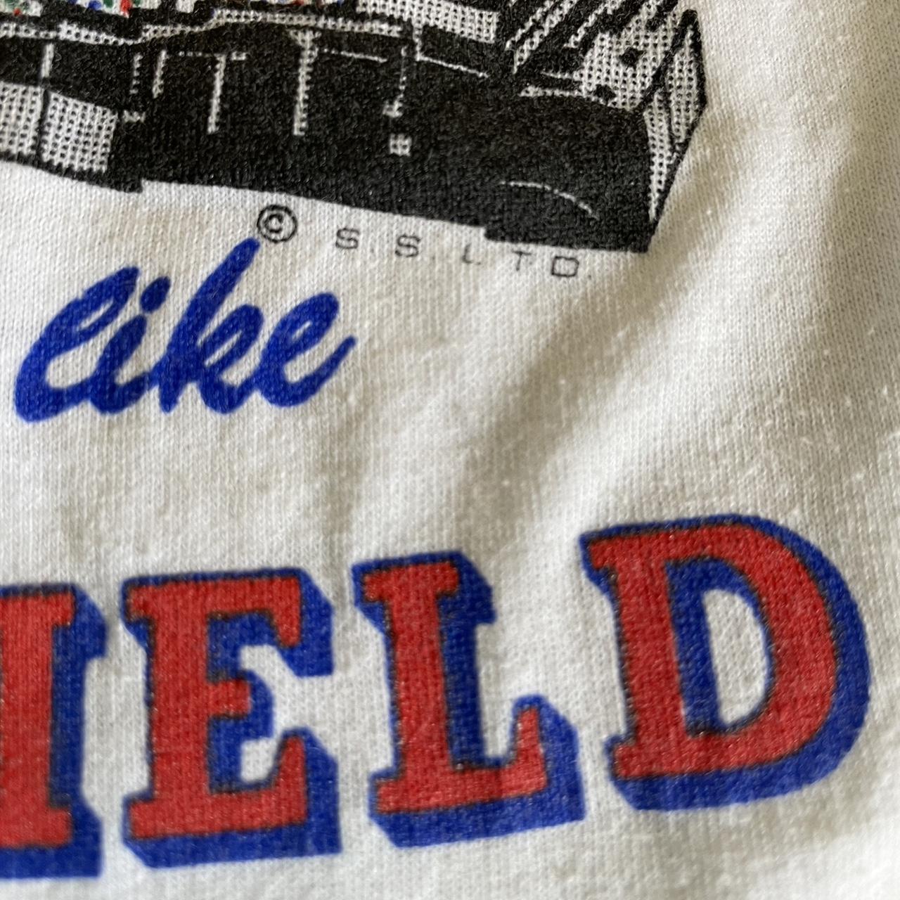 Vintage 1985 Cubs Wrigley Field Ringer tee