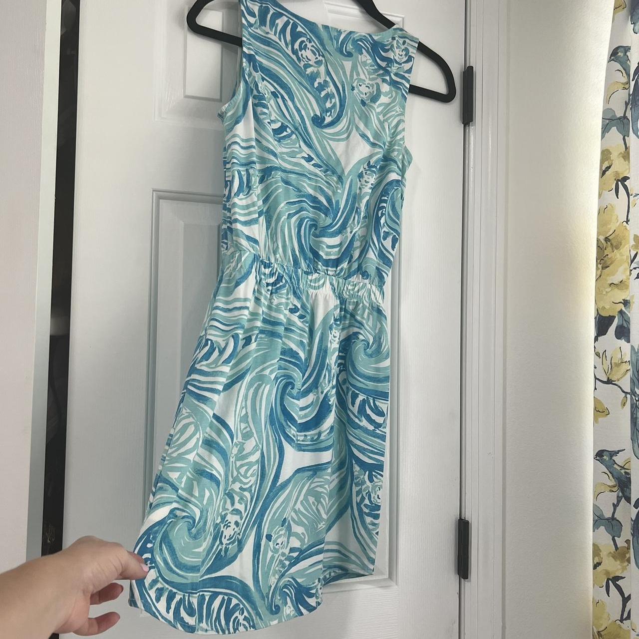 Lilly Pulitzer Windward Dress Resort White Sea