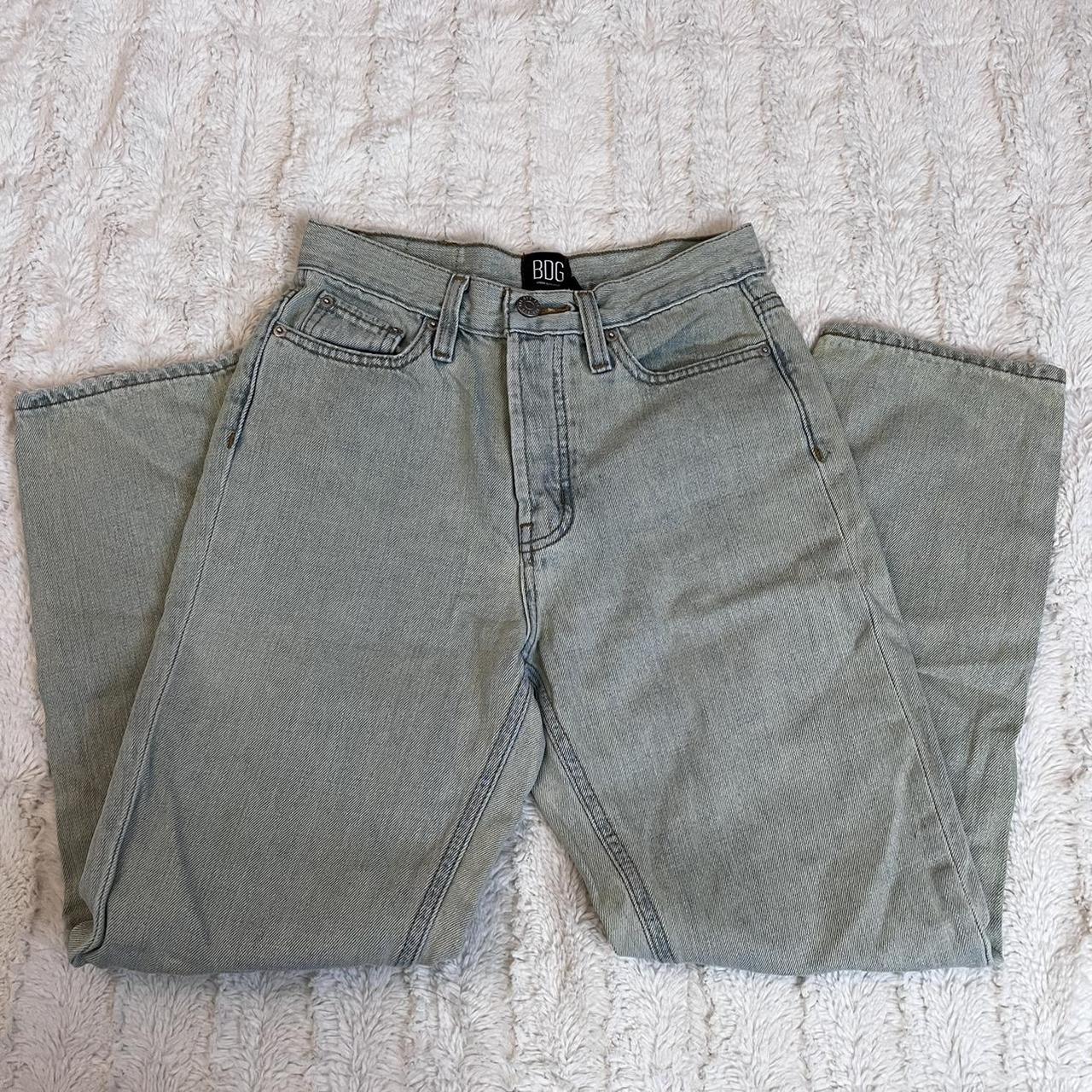 Urban Outfitters Women's Green Jeans | Depop