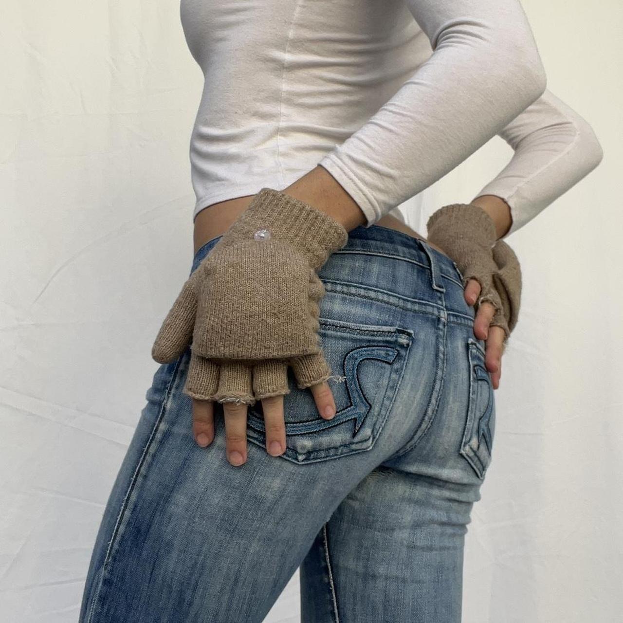 Y2K Fingerless gloves Same day shipping always... Depop