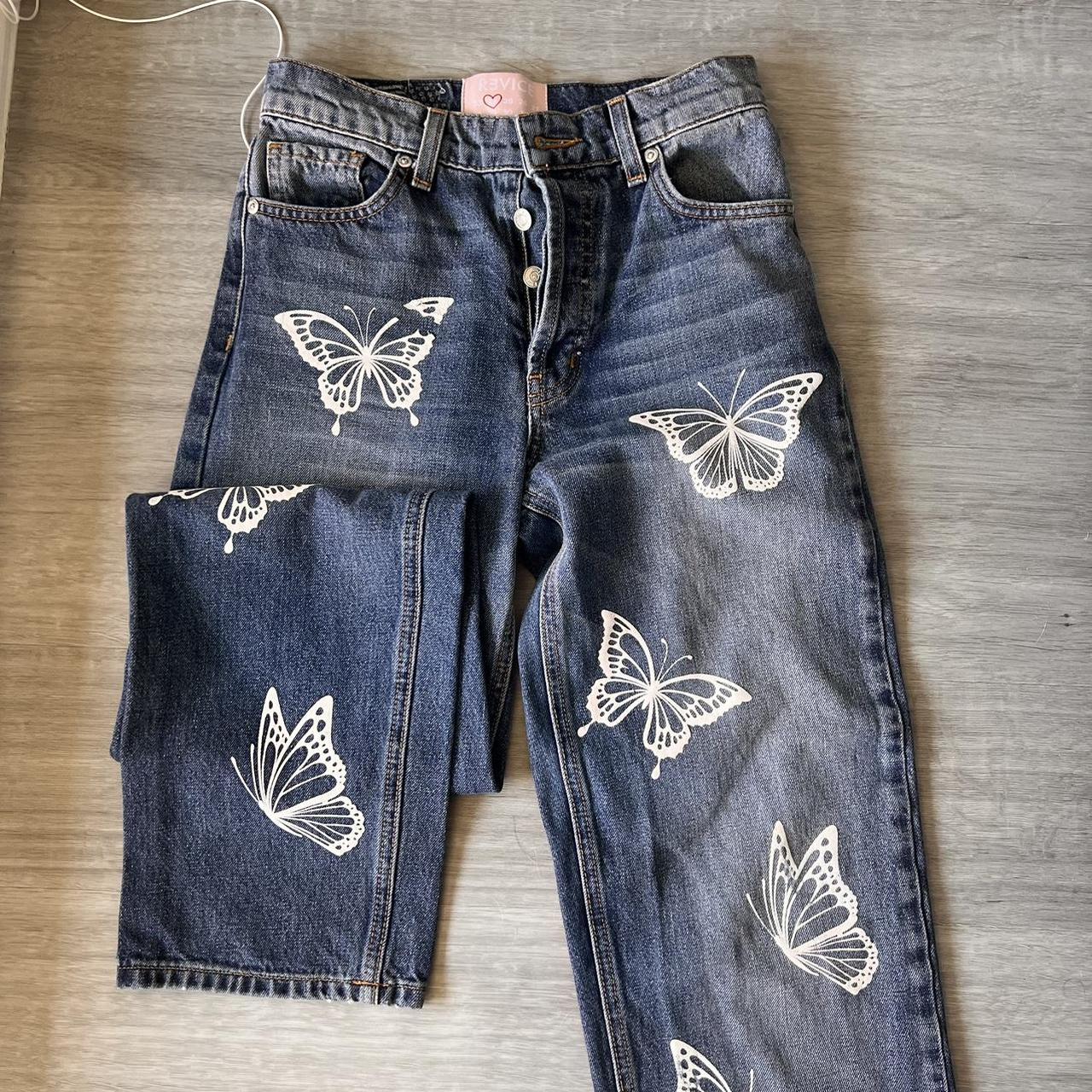 Blood Butterfly Blue Skirt 再構築デニム Blood Butterfly Blue Skirt 再構築デニム