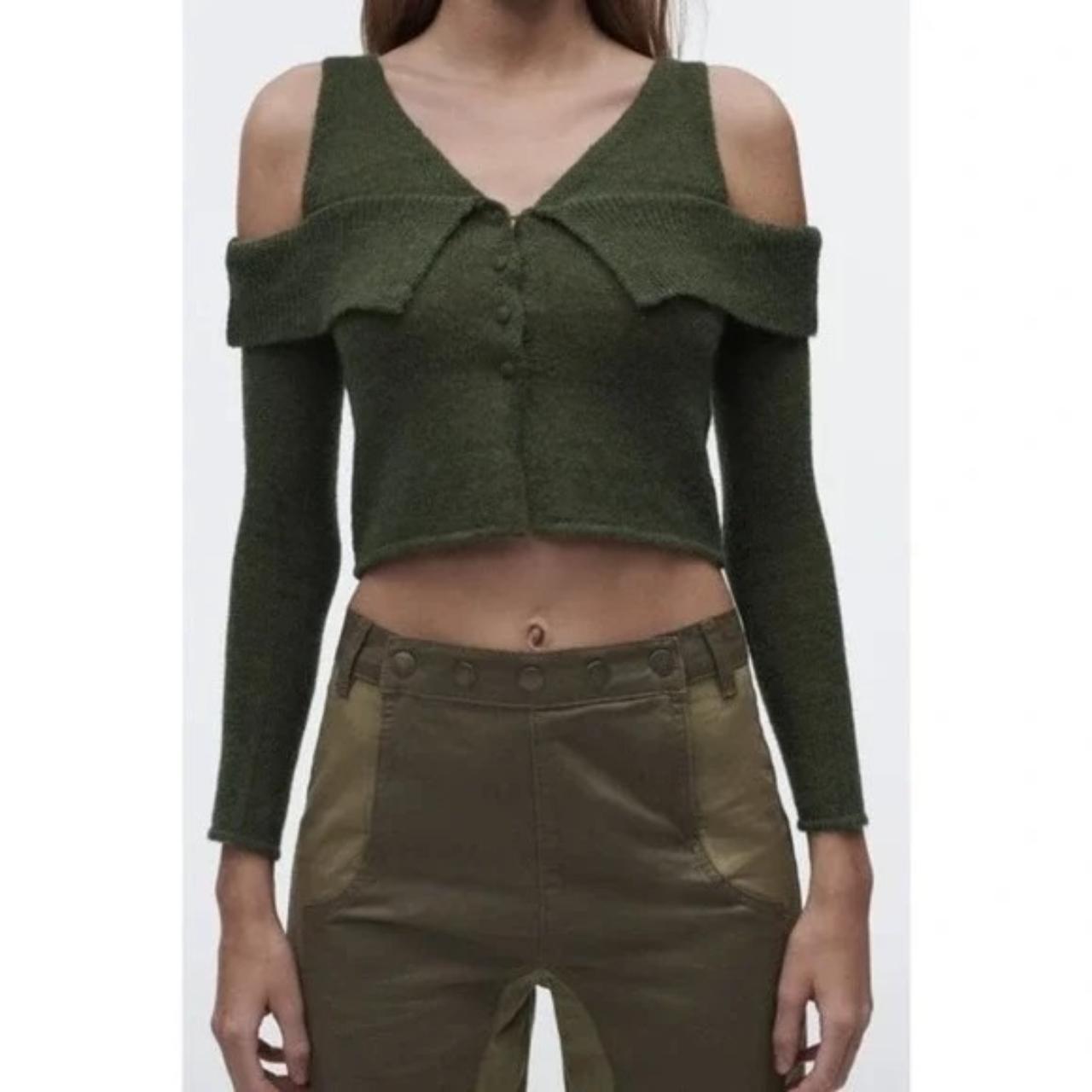 Crop Jumper Zara Womens Jumpers Uk ZARA WOOL BLEND KNIT SWEATER