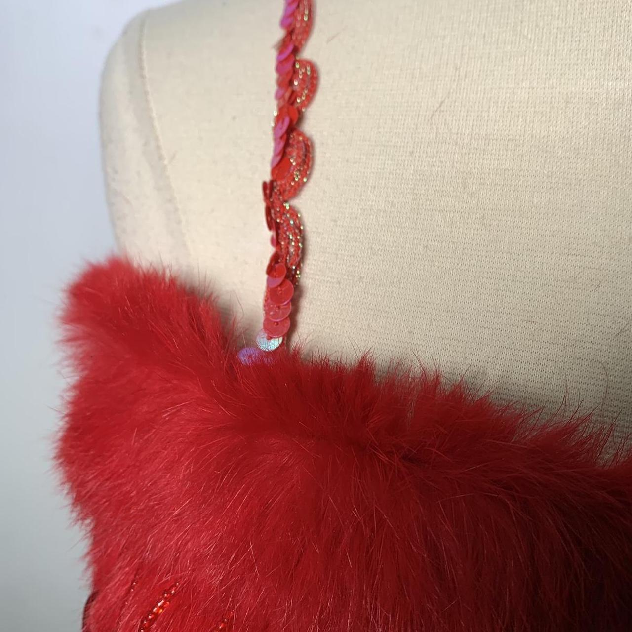 Vintage Women's Tank top - Red - S – 90s style Re… - image 5