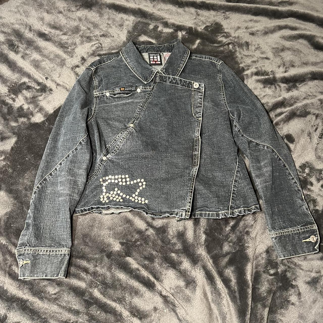 •parasuco denim jacket• •unique denim jacket• •says... - Depop