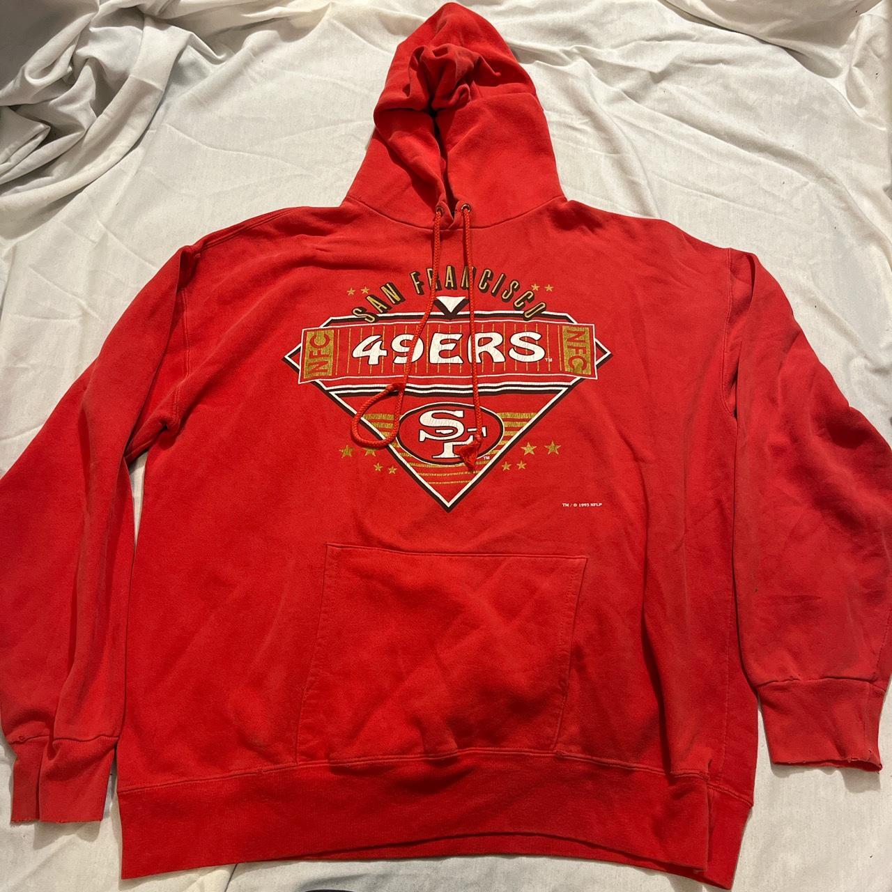 Vintage 90s San Francisco 49ers Sweatshirt In great - Depop