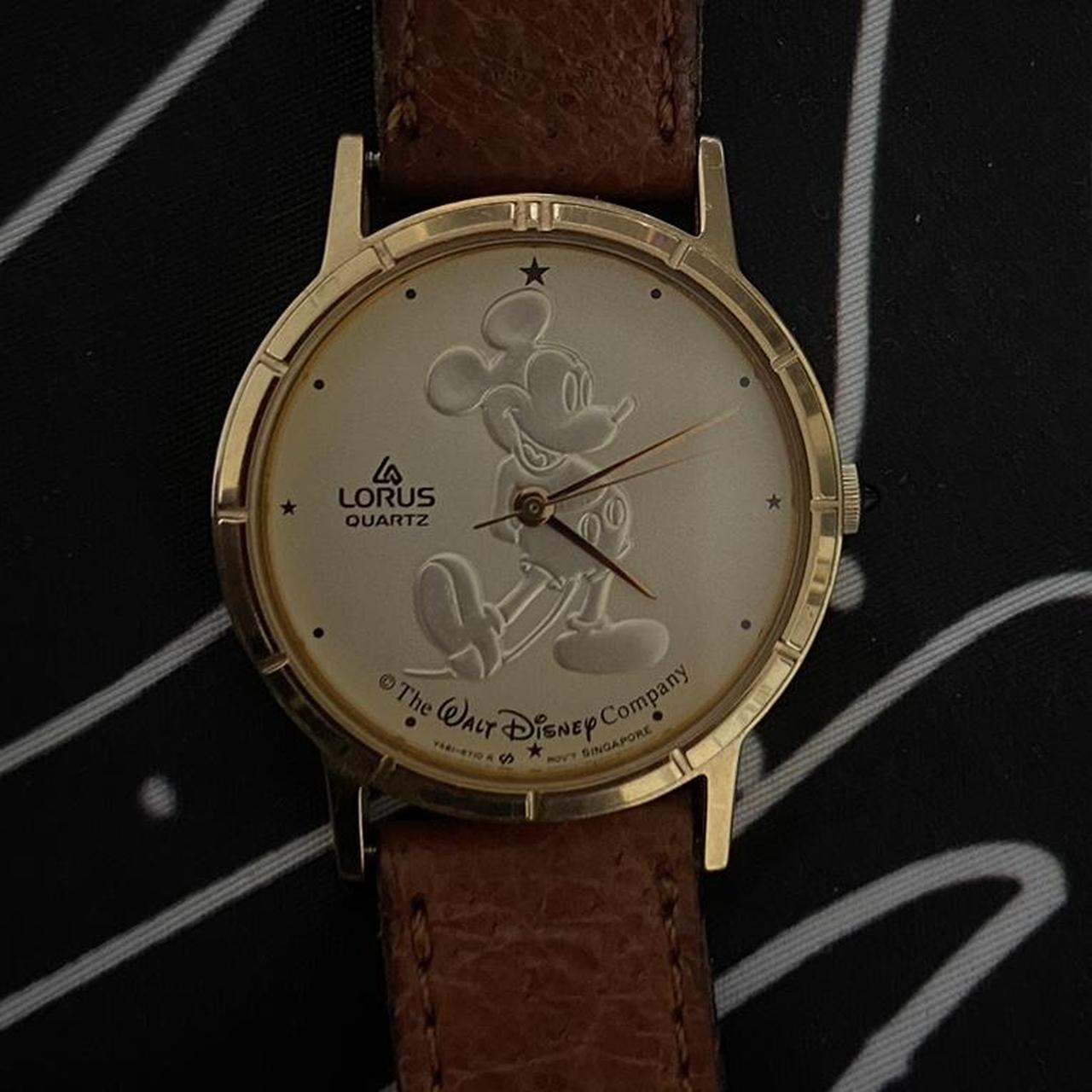 The walt disney sale company lorus quartz watch