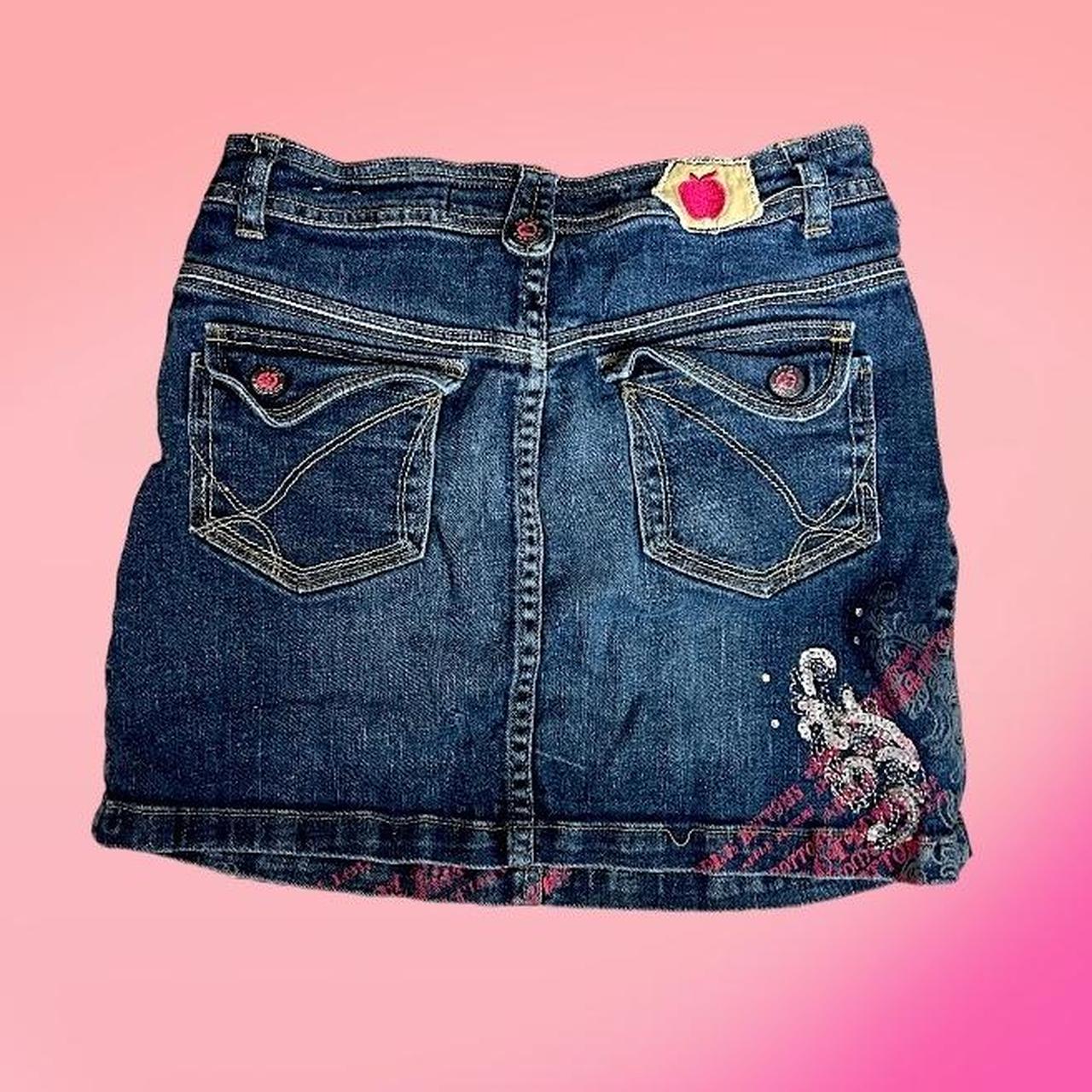 Apple Bottom Jean Skirt 💗, - good used condition...