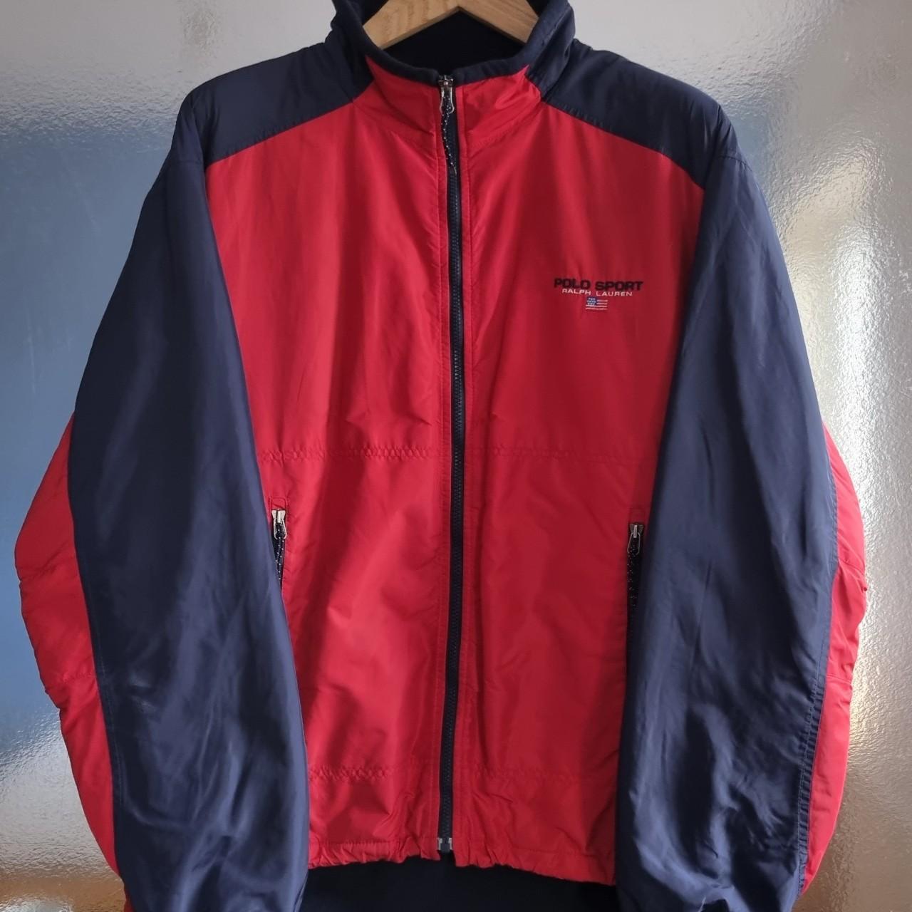 Vintage Polo sport jacket 90s Condition - 9/10 no... - Depop