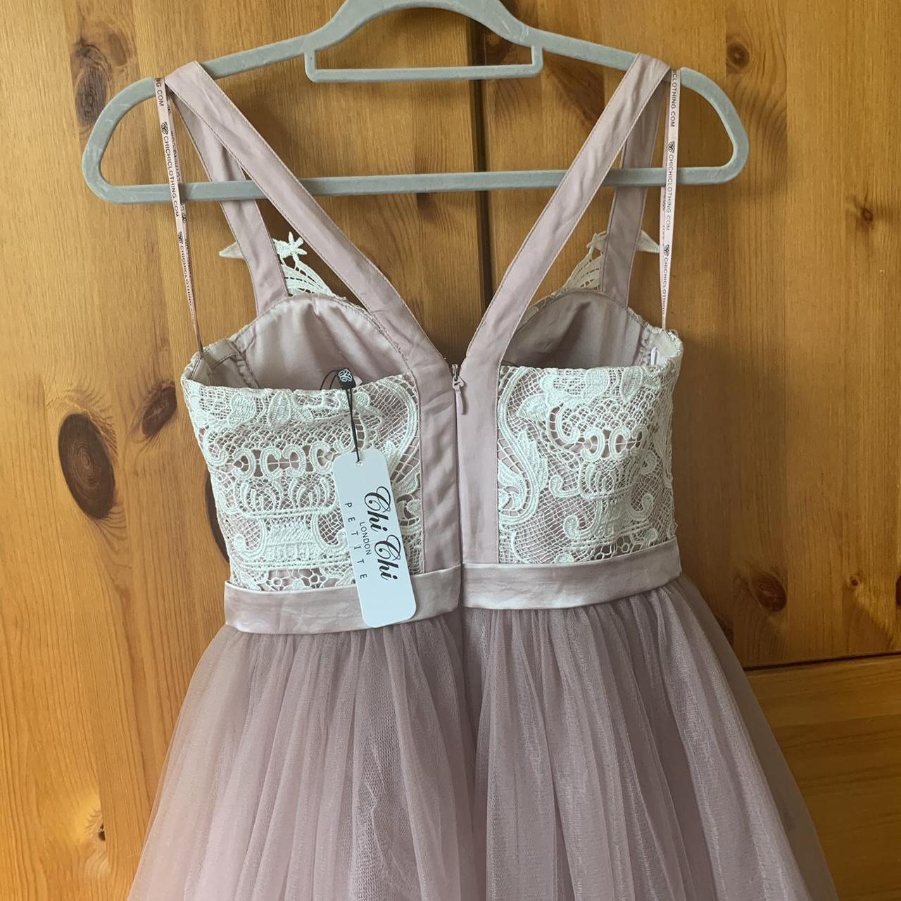 Chi chi London petite pink corset bodice midi Selina. Depop