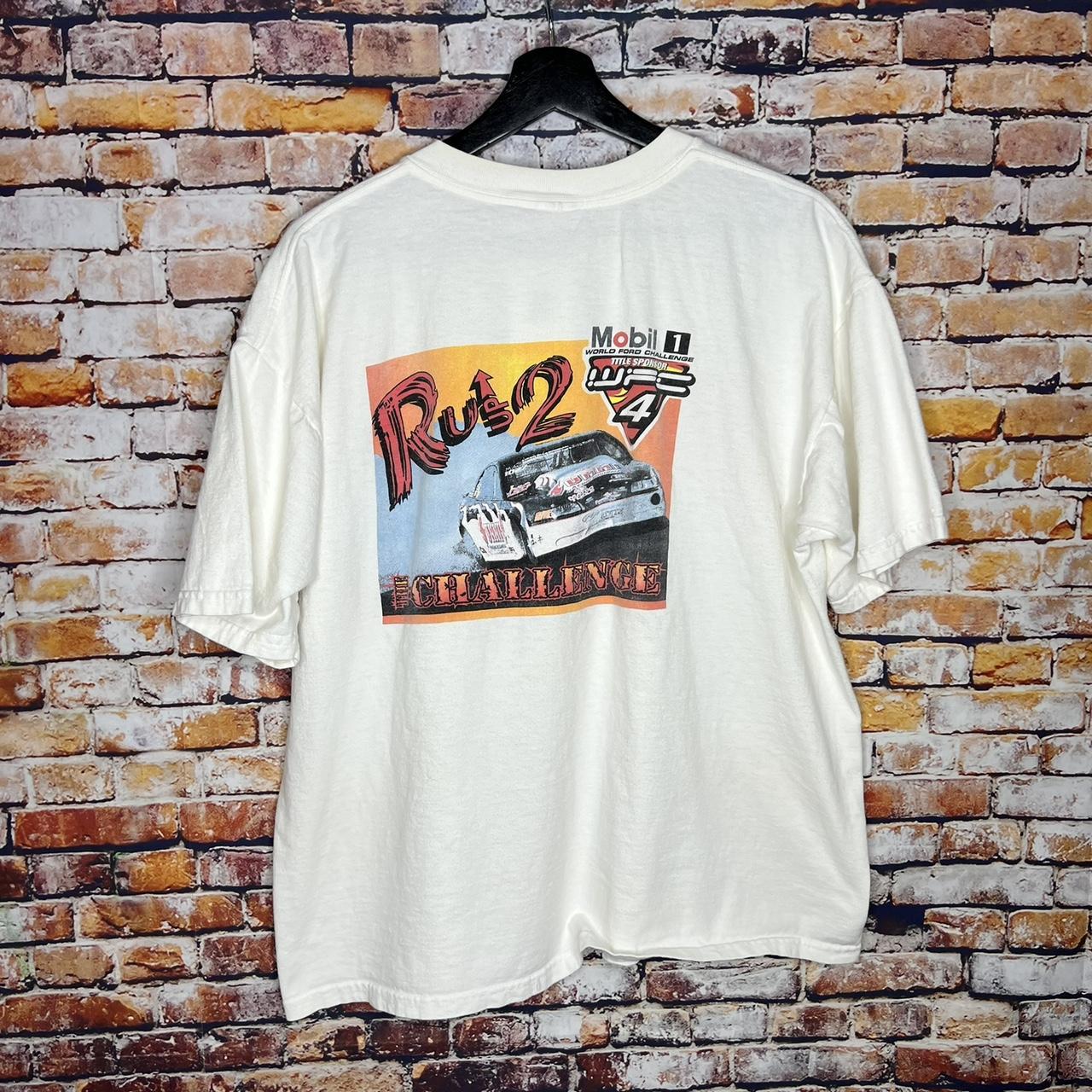 Vintage Ford Mustang 5.0 Racing T Shirt 90s Size:... - Depop