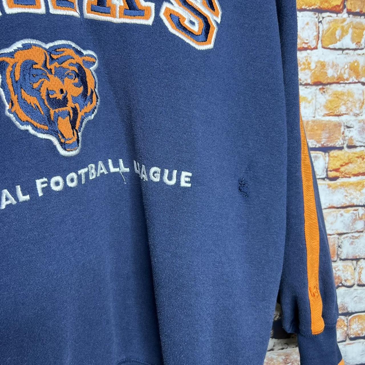 Vintage Chicago Football Bears Hoodie L - Depop