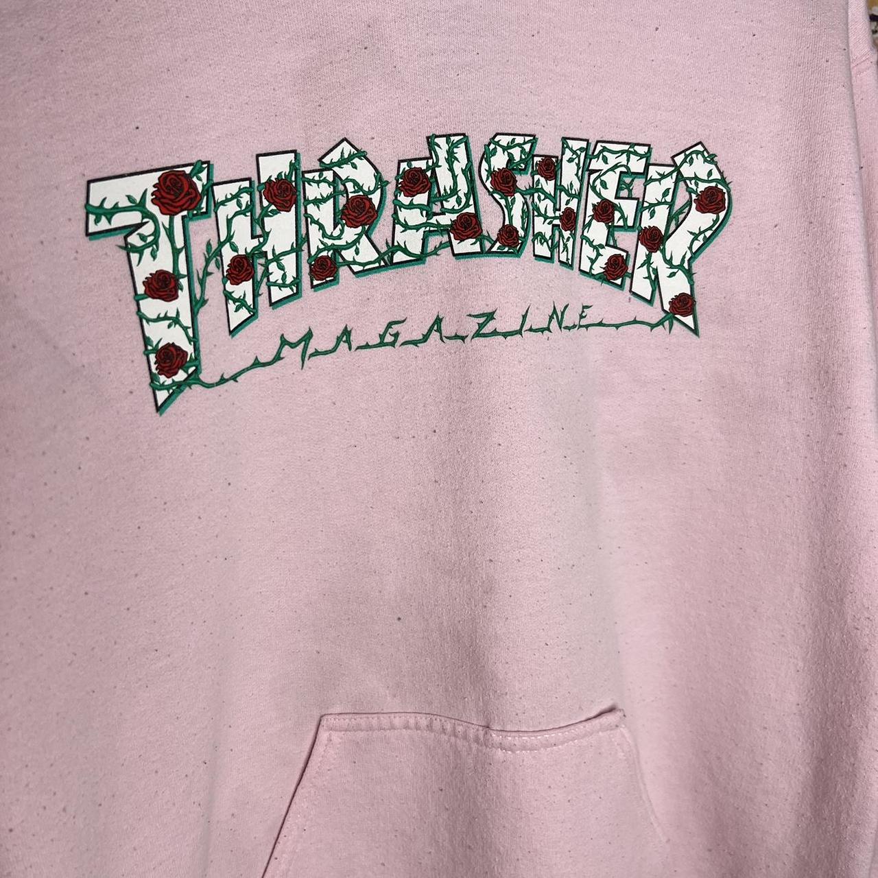 Thrasher clearance roses hoodie