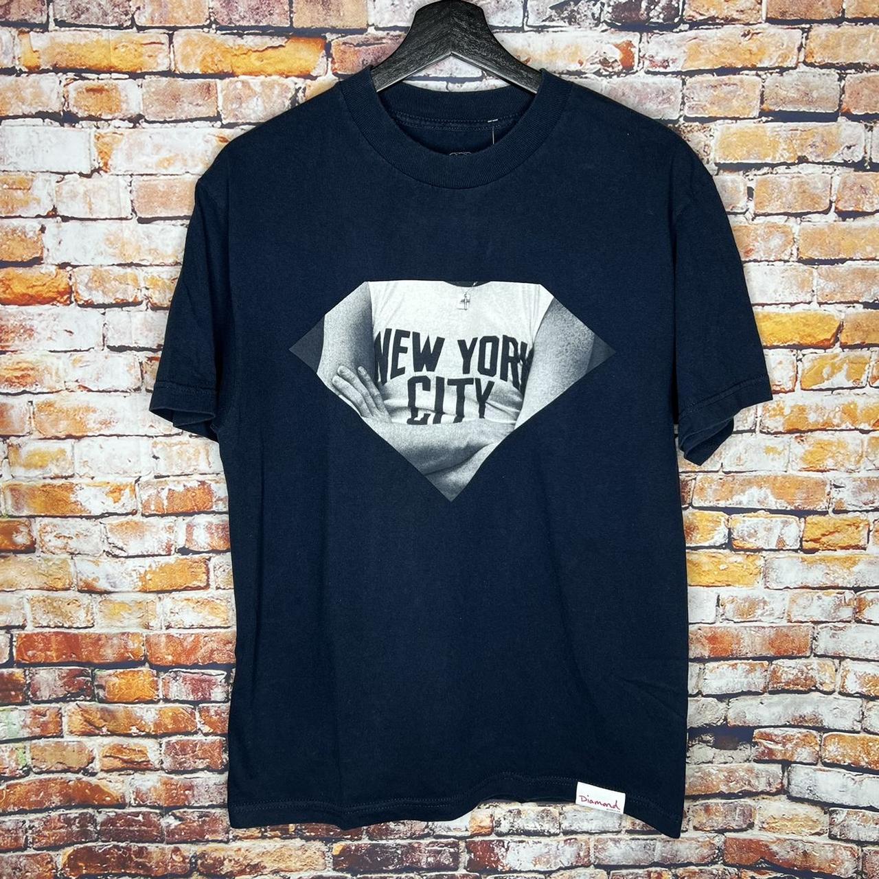 New York, New York T-Shirt | Prinkshop | Social Goods M / White/Blue
