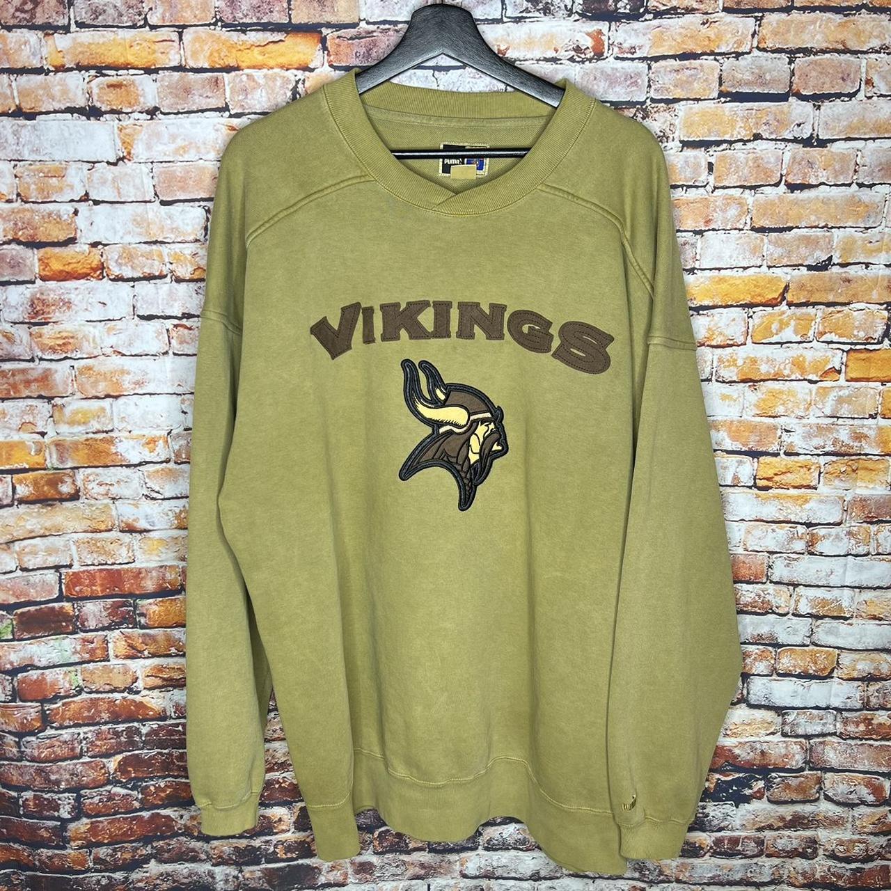 VINTAGE Minnesota Vikings Crewneck SZ XL!