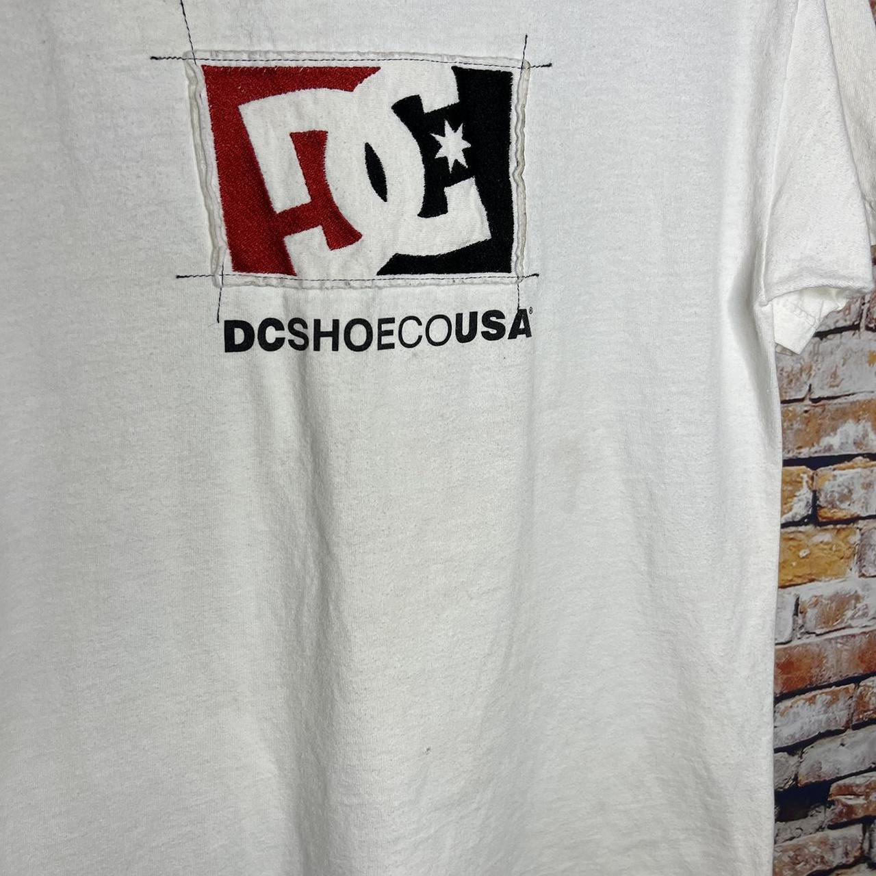 Vintage DC Shoes USA Skateboard T Shirt 00s Size: M | Depop