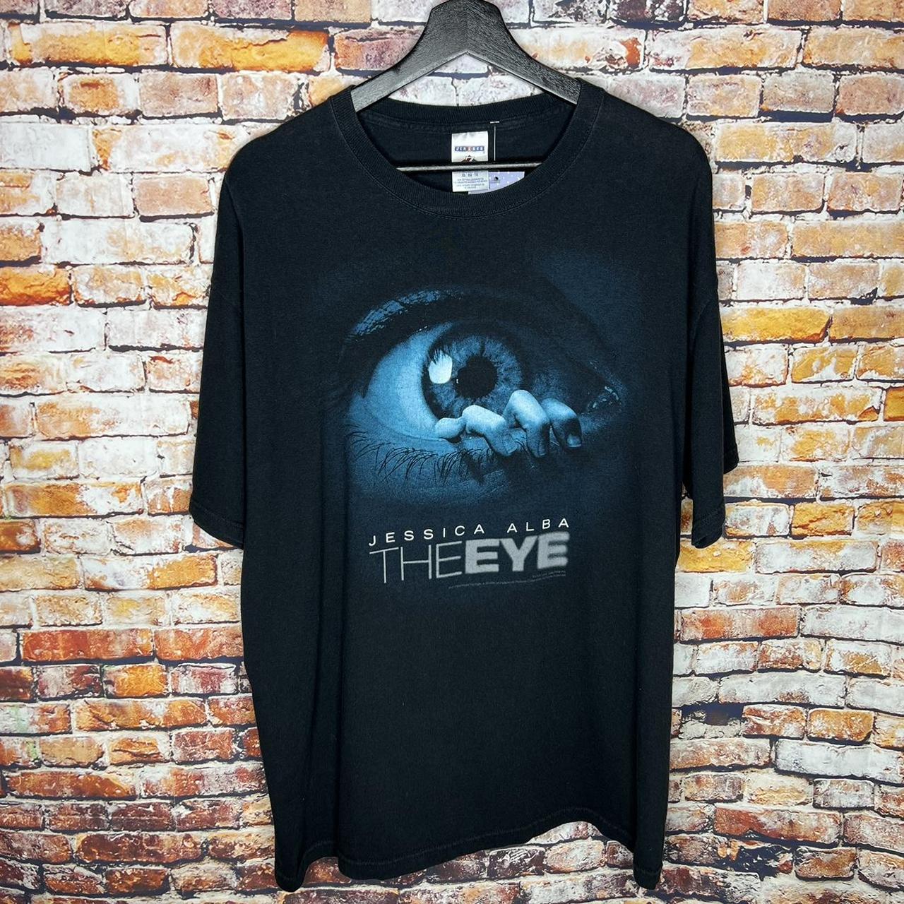 The eye graphic movie T shirt horror Stare Into These Eyes Retro Movie Poster Creepy Horror Movie