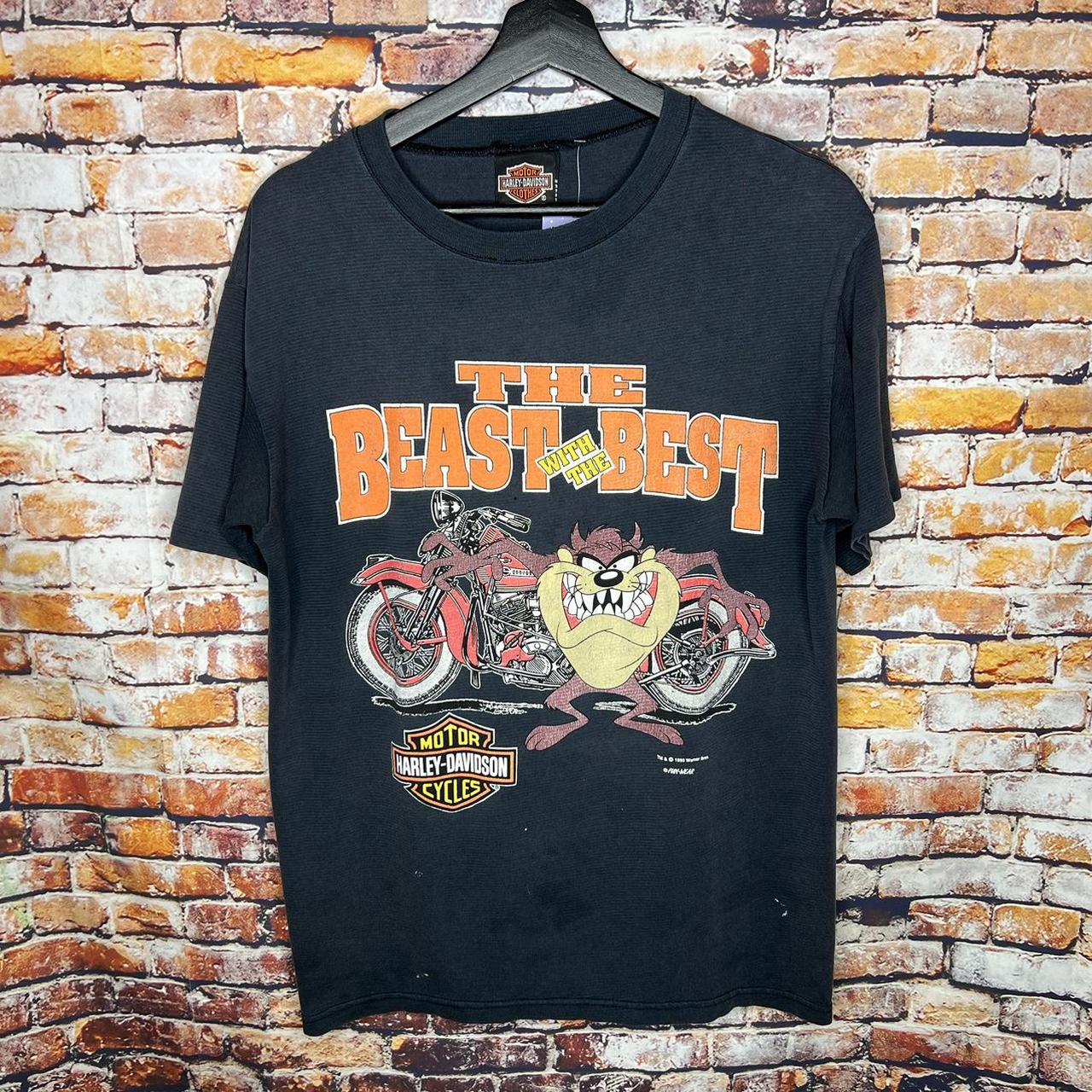 harley davidson taz t shirt