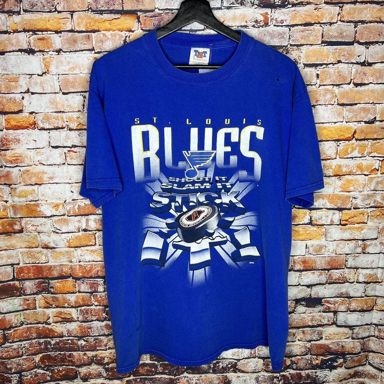 Vintage 1990s St. Louis Blues T-shirt Size Medium 
