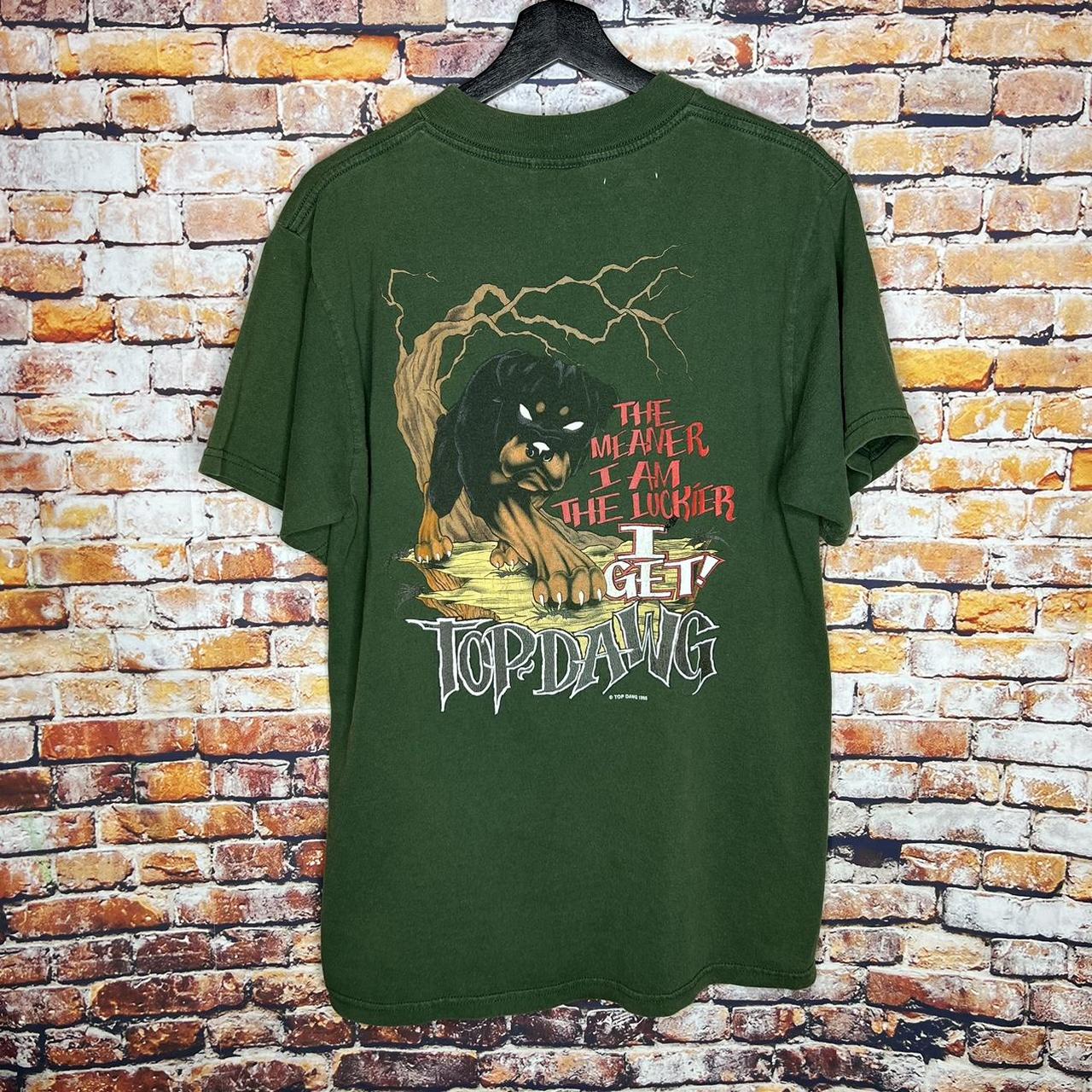 Vintage Men's T-Shirt - Green - L