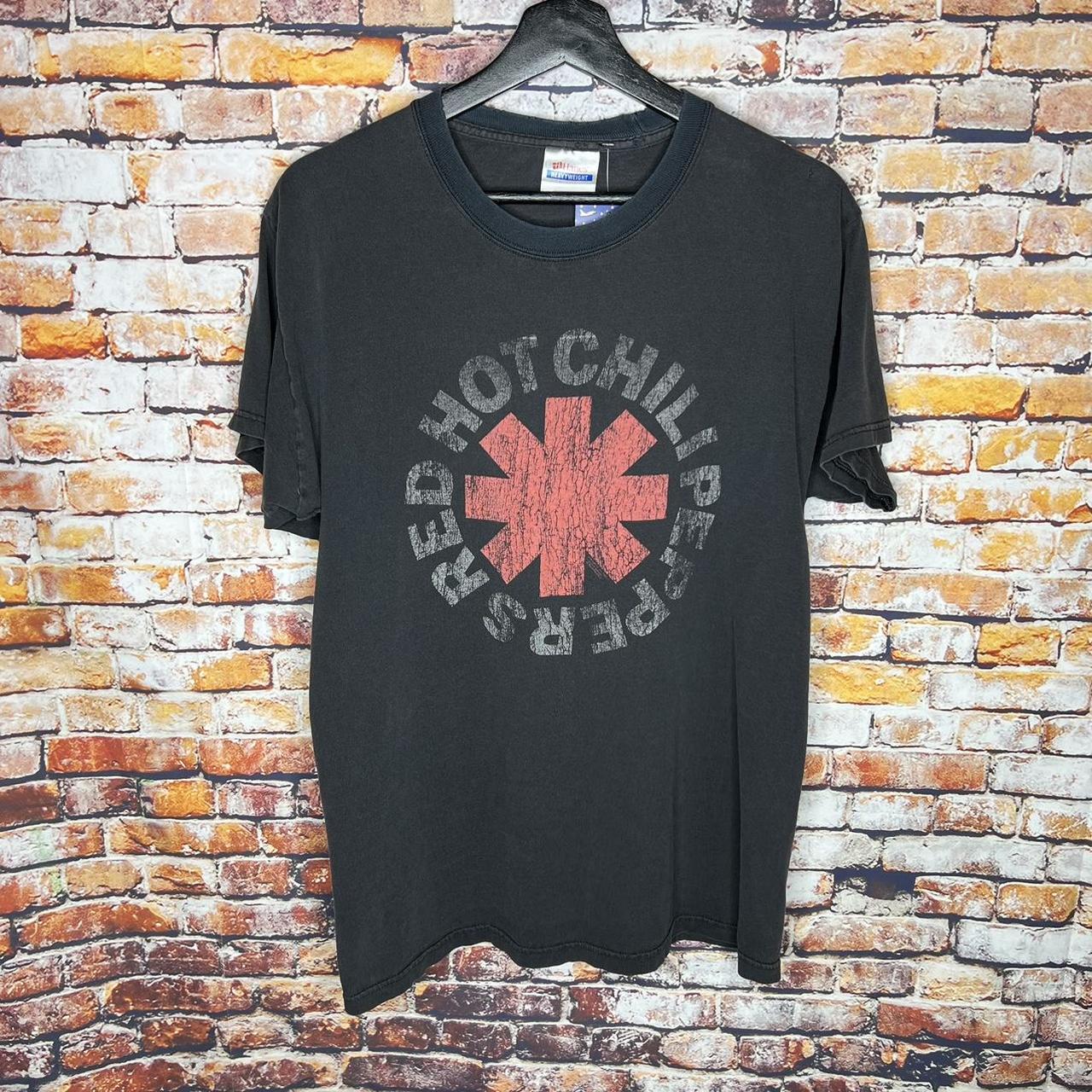 Vintage Red Hot Chili Peppers Band T Shirt... - Depop