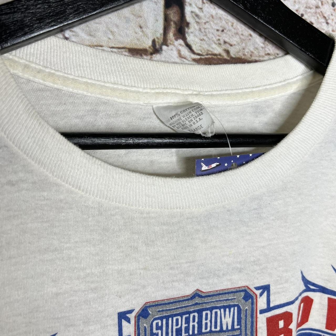 Vintage New York Giants Football 1991 Super Bowl T - Depop