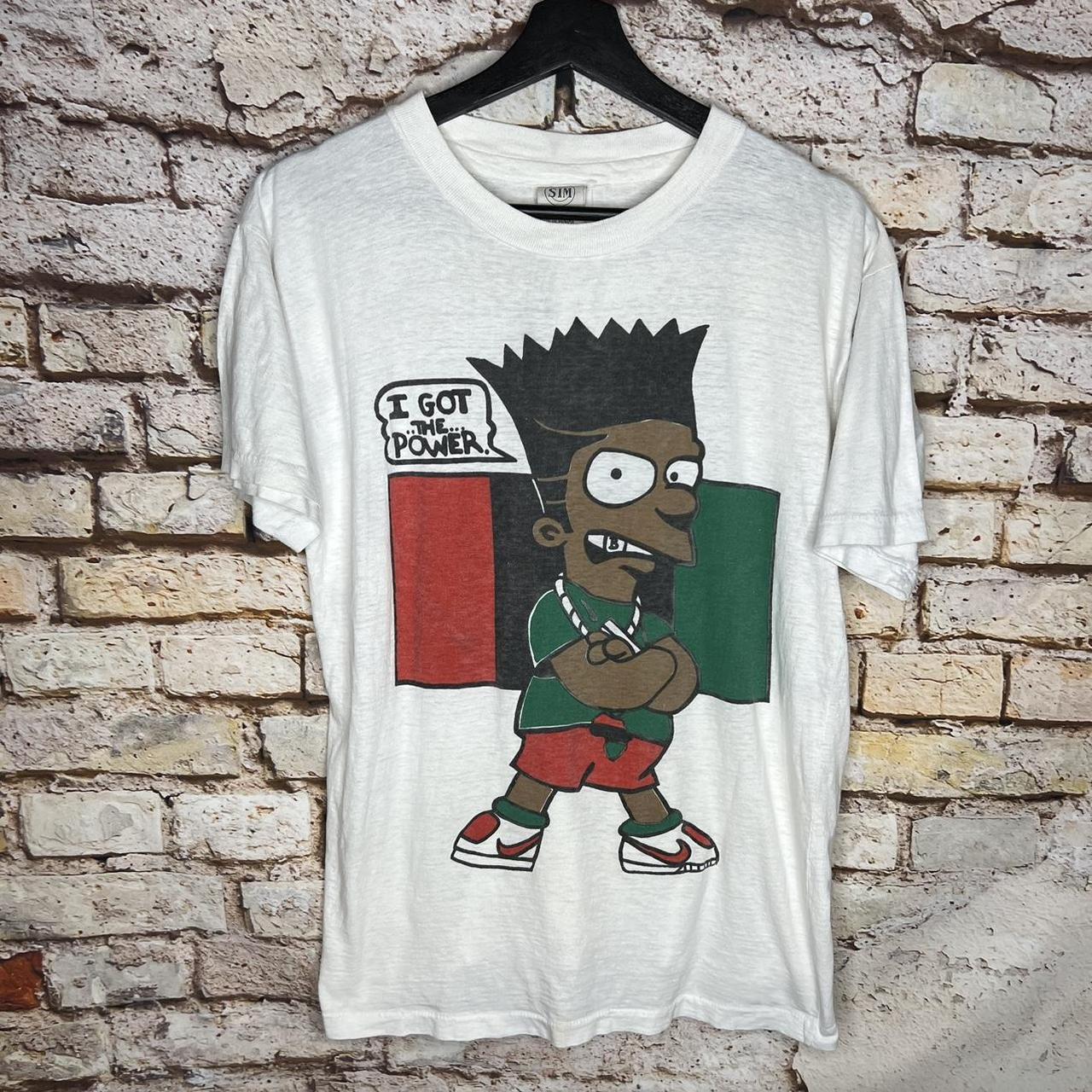 vintage bart simpson shirt