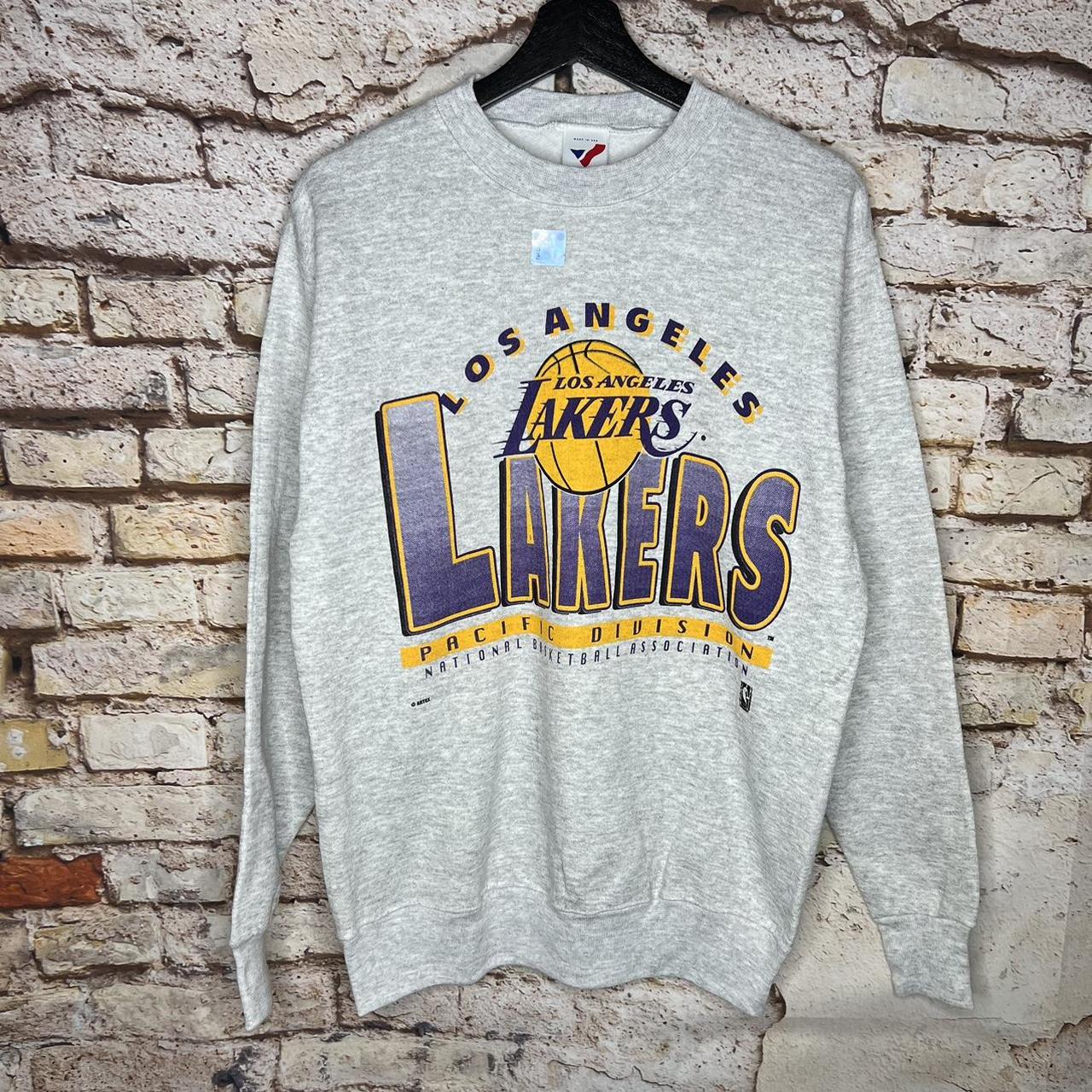 Vintage 90s Los Angeles Lakers Sweatshirt Lakers Crewneck 