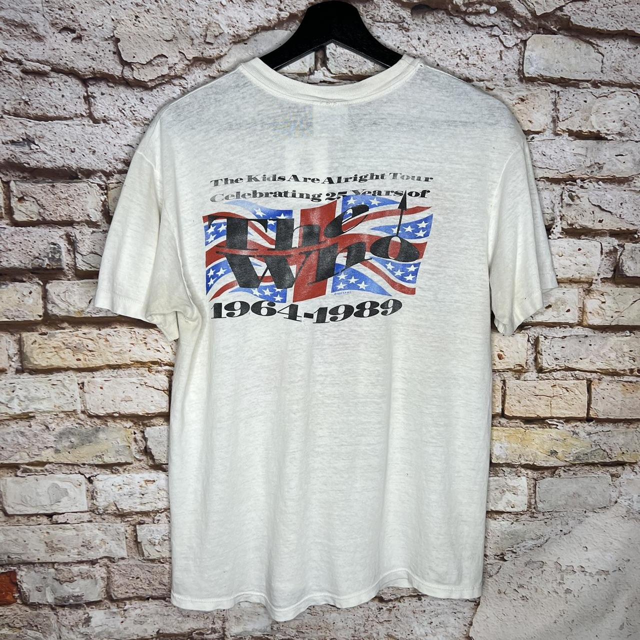 Vintage The Who 1989 The Kids Are Alright Tour T