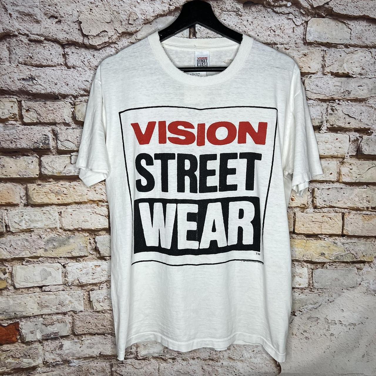 Vintage Vision Street Wear 1987 T Shirt 80s