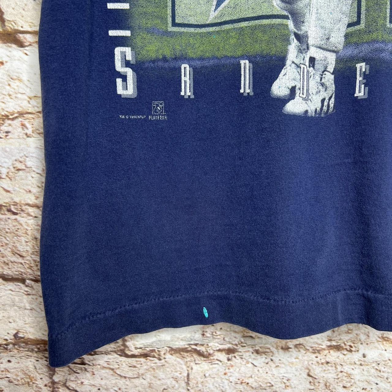 Vintage 90's Deion Sanders Dallas Cowboys T-shirt - Depop