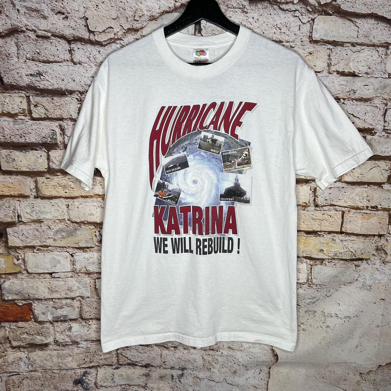 Vintage Hurricane Katrina We Will Rebuild T Depop