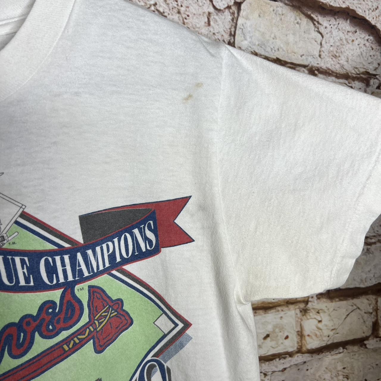 Vintage 1991 MLB Atlanta Braves Shirt, Unisex - Depop