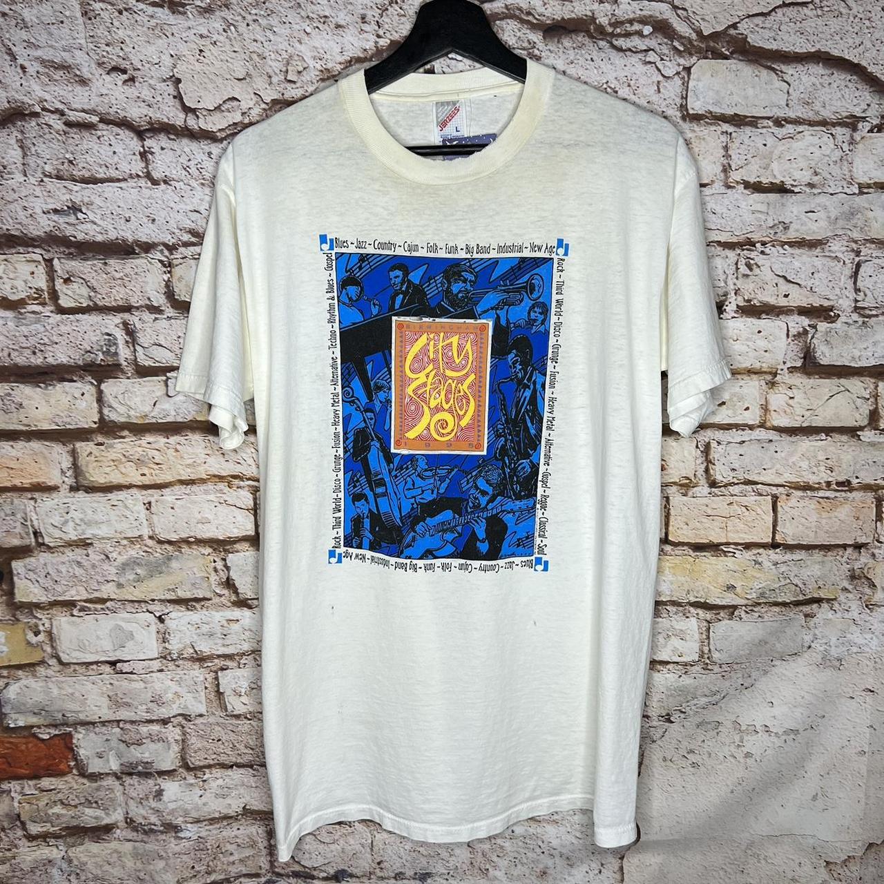 Vintage City Stages Birmingham 1995 Music Festival T... - Depop