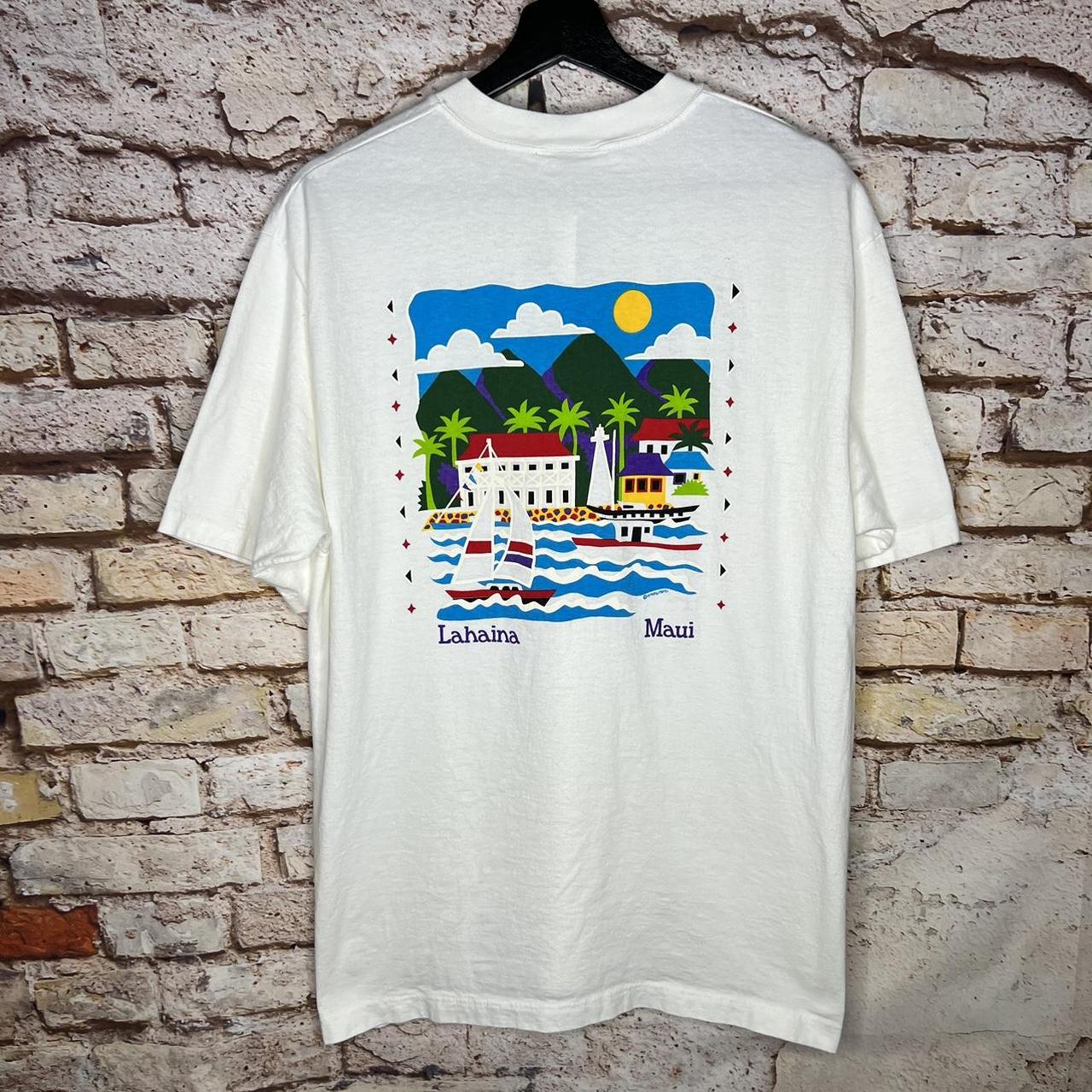 Vintage Crazy Shirts Lahaina Maui Hawaii T Shirt... - Depop