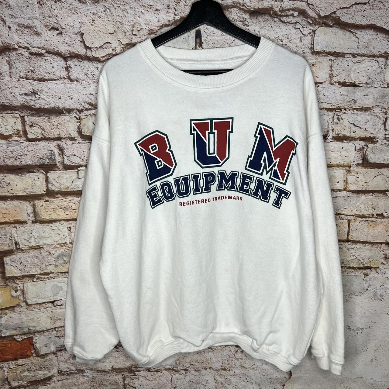 American Vintage Men's Sweatshirt White L – Vintage BUM