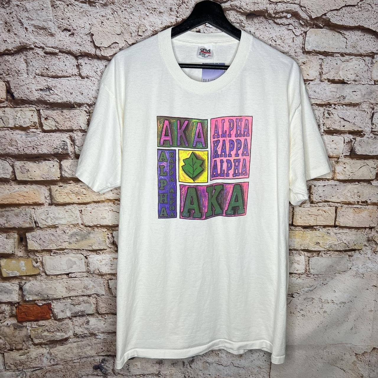 Vintage 1990s Alpha hotsell Kappa Alpha AKA Sisterhood T-Shirt