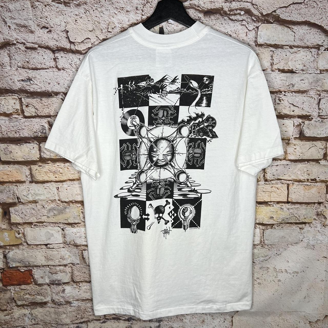 Vintage Rick Griffin Art 1993 T Shirt 90s Size: L... - Depop