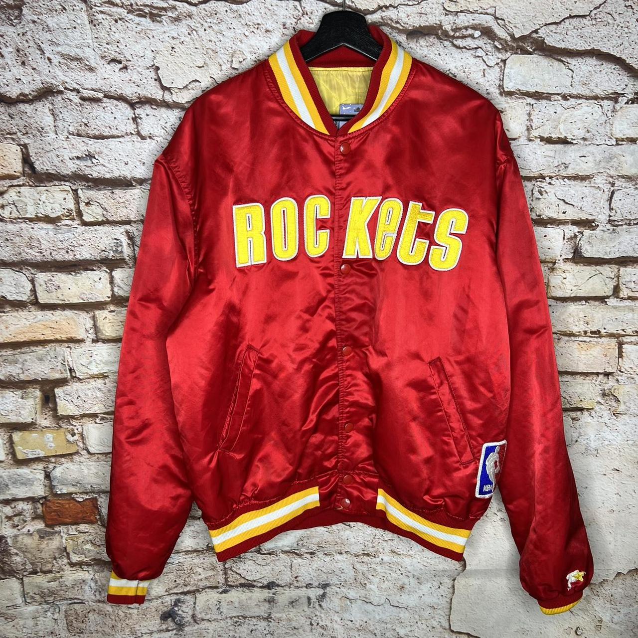 Vintage houston cheap rockets starter jacket