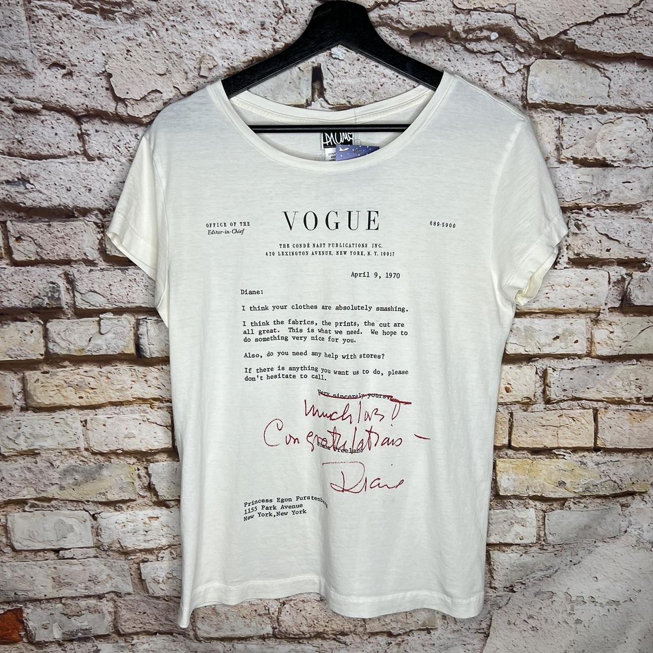 Tee shirt vogue discount paris