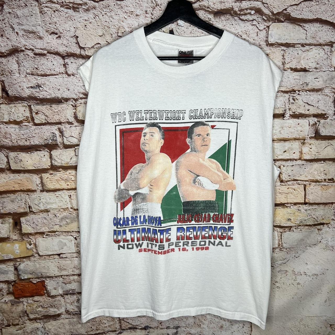 VINTAGE Julio Cesar Chavez Ultimate Revenge Tee selling