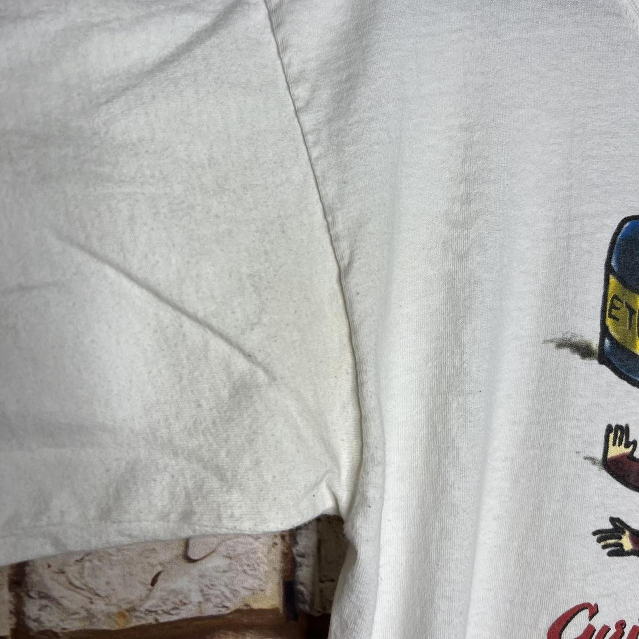 Vintage Curious George Ether 1995 T Shirt 90s Size:... - Depop