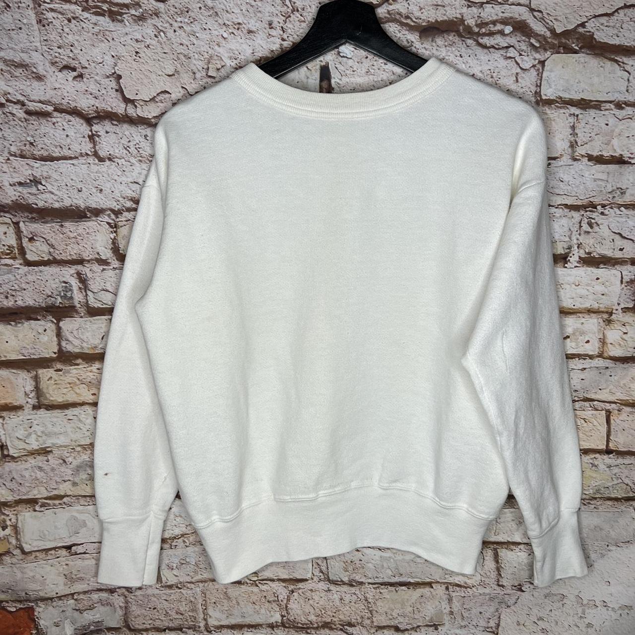 トップス 60s vintage sweatshirt Vintage Single V Crewneck Sweatshirt 60s Size: M | Depop